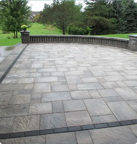 Landscape Patio Installation